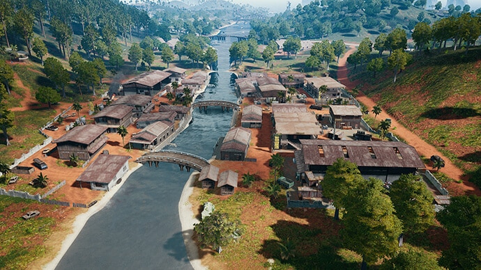 Pubg/Bgmi Maps: Erangel, Sanhok, Miramar & Vikendi