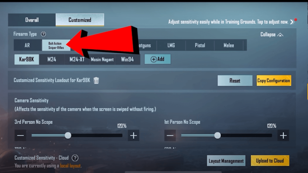 New Gyroscope Sensitivity