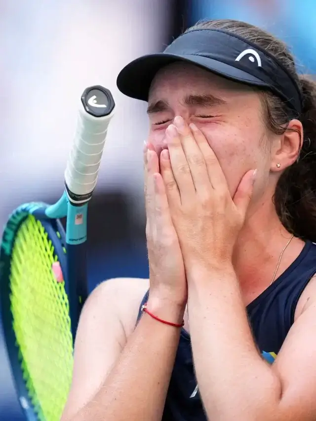 US Open 2022: Daria Snigur beats Simona Halep