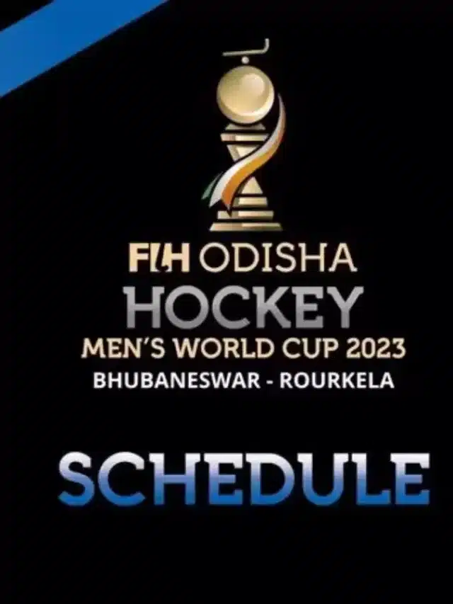 Schedule of Hockey Men’s World Cup 2023