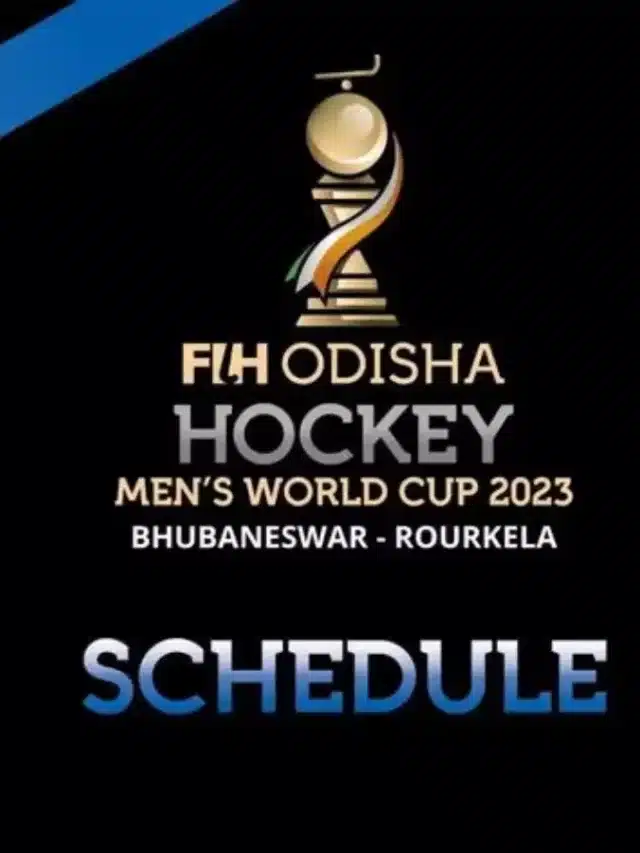 Schedule of Hockey Men's World Cup 2023