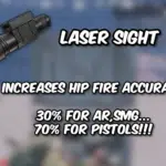 Best Grip in Pubg Mobile & BGMI : Laser Sight