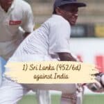 Top 10 Highest Team Scores in Test Cricket History: Sri Lanka