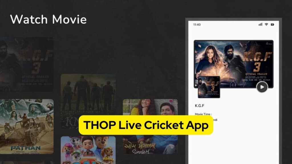 Download Latest Version of THOP Live Cricket App