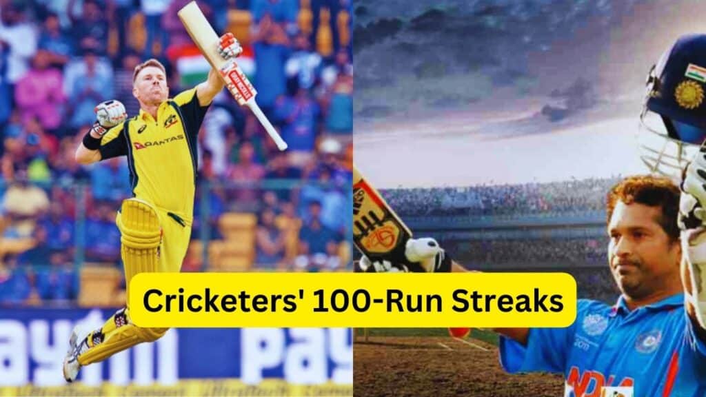 Cricketers' 100-Run Streaks