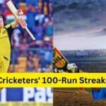 Cricketers’ 100-Run Streaks (2)